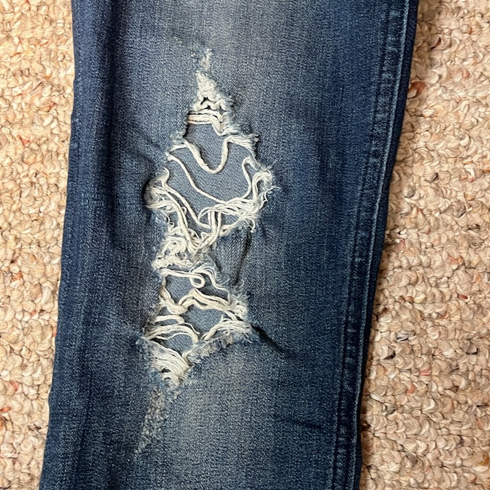 Express Ankle High Rise Jeans - Picture 4 of 6
